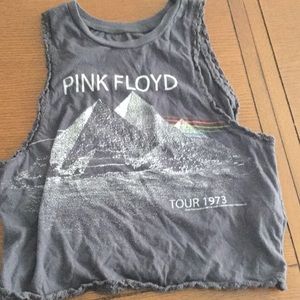 Pink Floyd cropped top